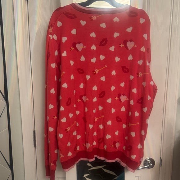 Care Bears Pink Sweater with Winged Bear and Heart Design Valentine - Picture 4 of 4